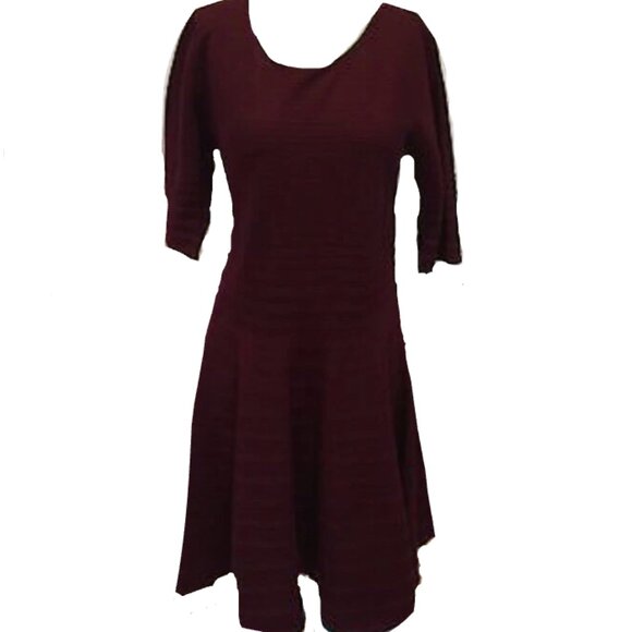 Ivanka Trump 3/4 Sleeve Knit Mini Dress - Picture 1 of 4